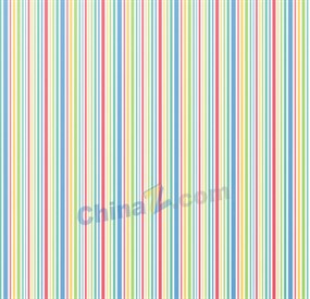 彩色竖纹背景矢量图